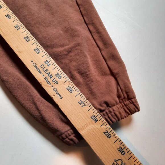 Talentless Pants Mens Medium Brown Joggers Sweatpants Sweats Baggy‎ Lounge - Picture 8 of 10